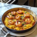Garlic Shrimp Spaghetti Squash