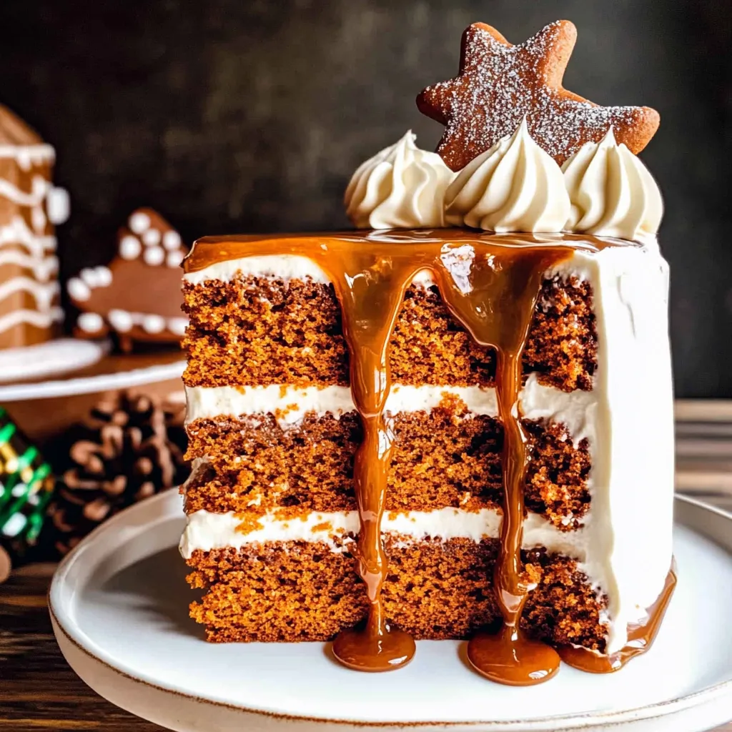 Gingerbread Layer Cake