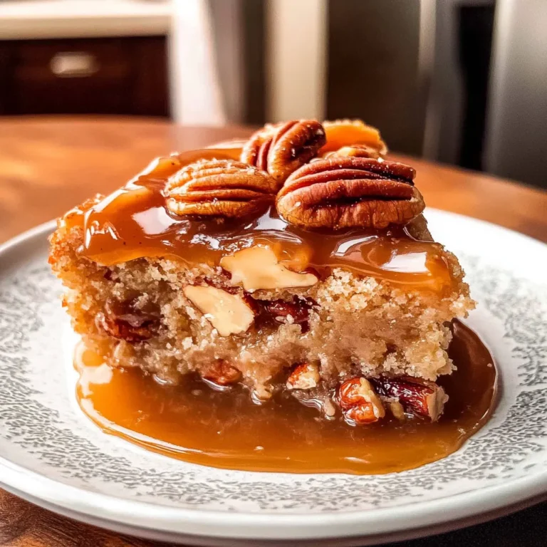 Gooey Butter Pecan Cake