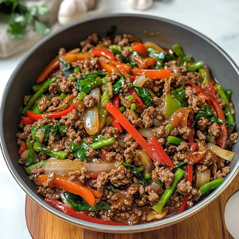 Ground Beef Stir Fry