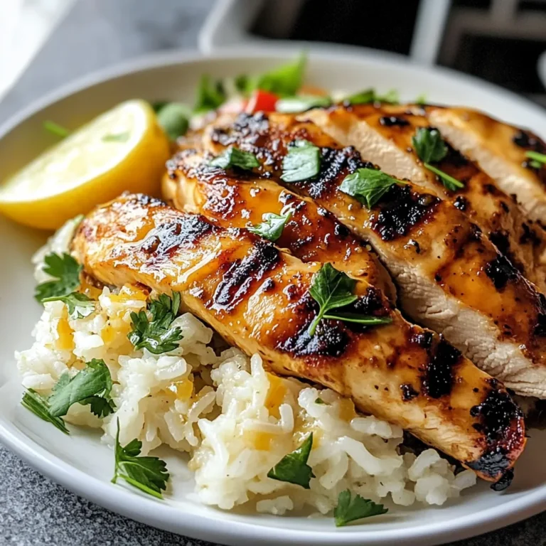HAWAIIAN CHICKEN WITH COCONUT RICE