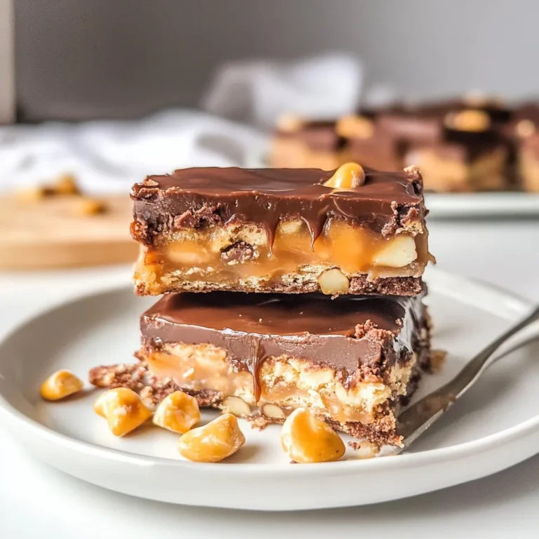 Homemade Snickers Bars