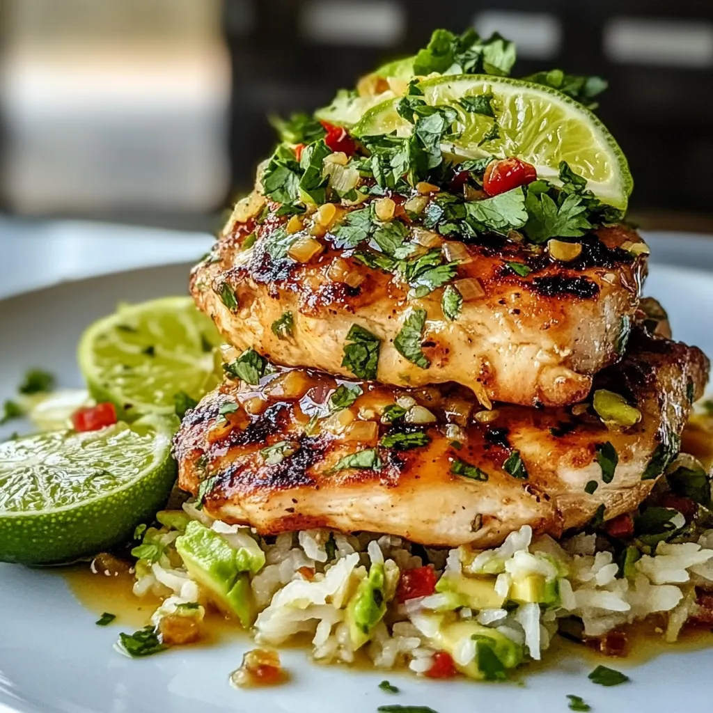 Honey Lime Chicken Avocado: 1 Delightful Meal