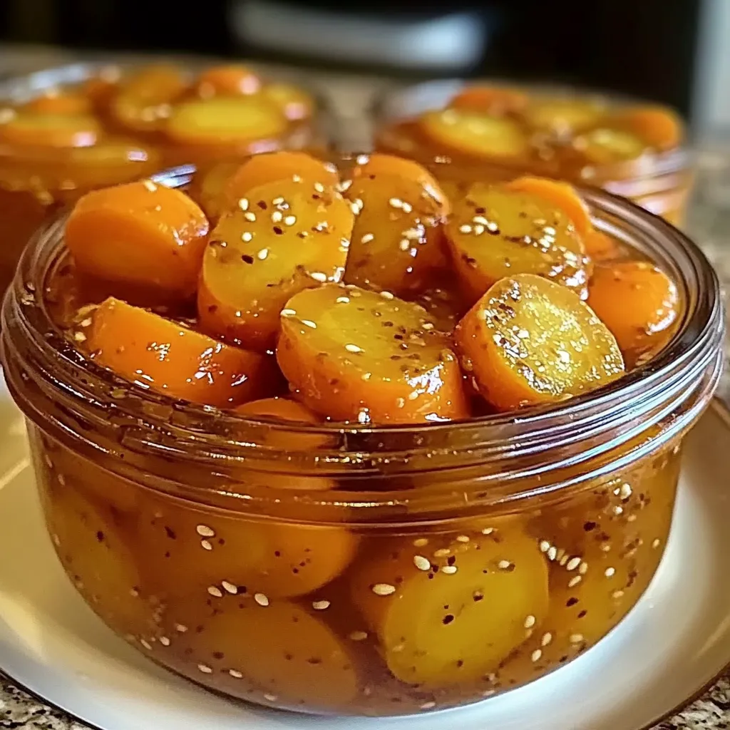 Hot Honey Pickled Carrots: A Sweet and Spicy Delight!