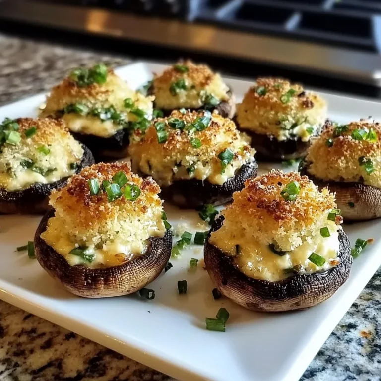Irresistibly Easy Cream Cheese Stuffed Mushrooms