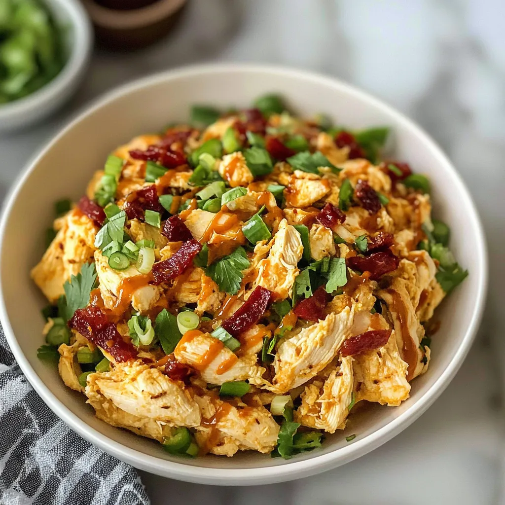 JALAPEÑO POPPER CHICKEN SALAD