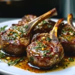 Juicy Garlic Butter Lamb Chops