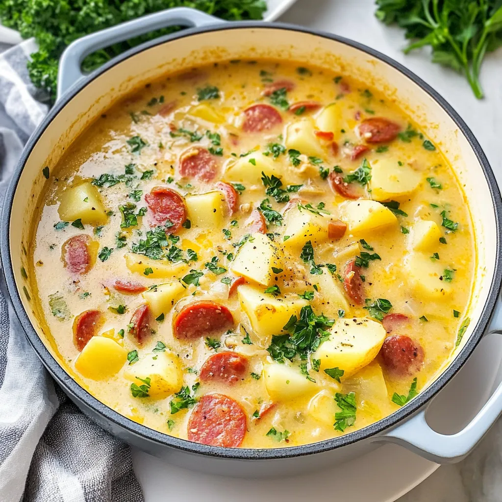Kielbasa Potato Soup