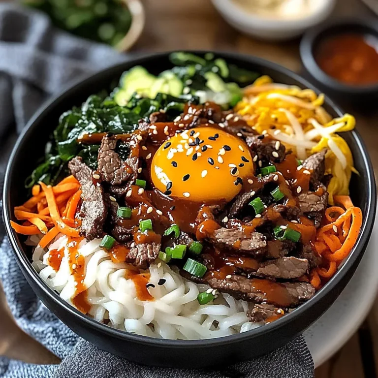 KOREAN BEEF BIBIMBAP BOWL
