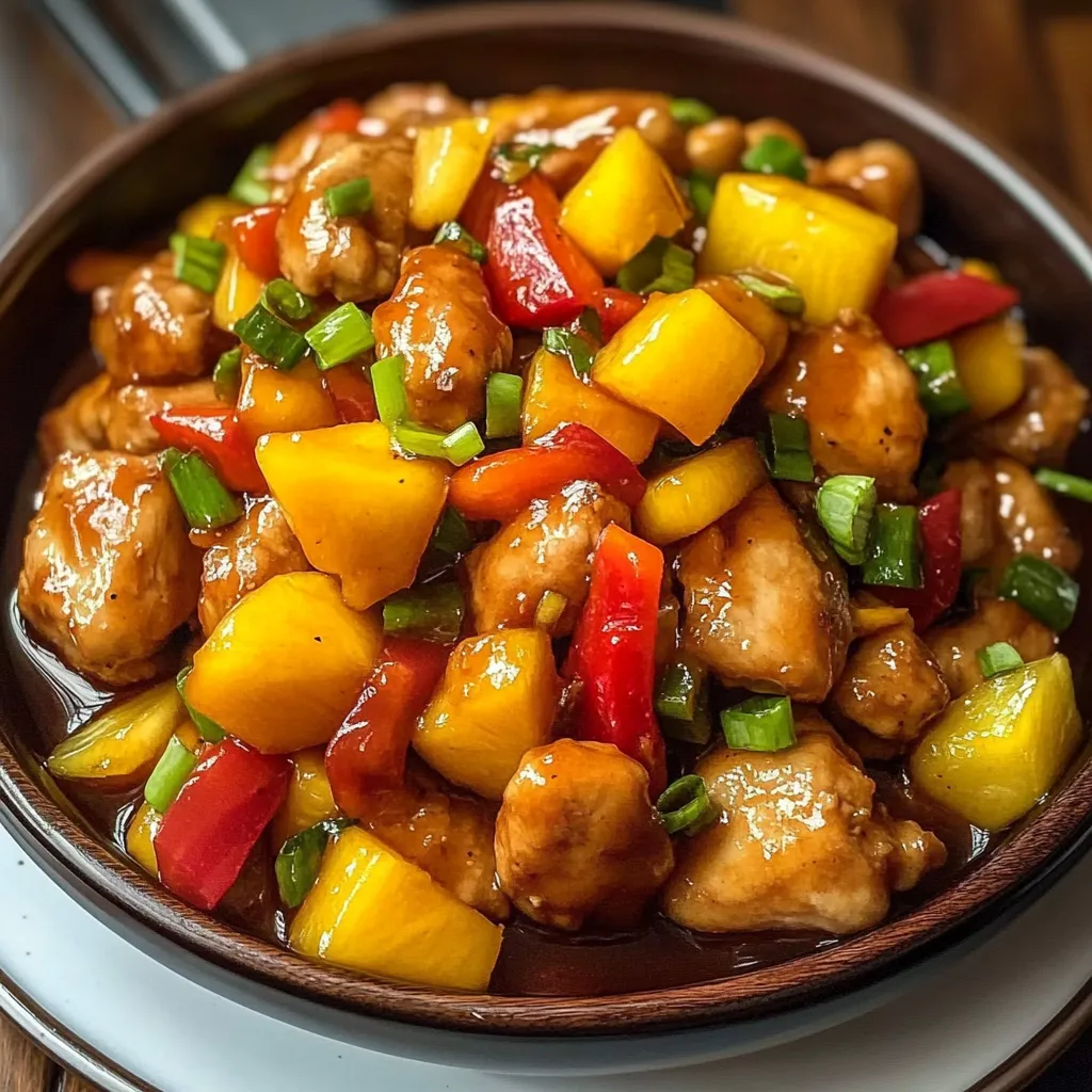 Mango Chicken Stir Fry