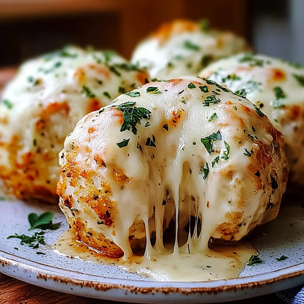 MELTED MOZZARELLA & RANCH CHICKEN BOMBS