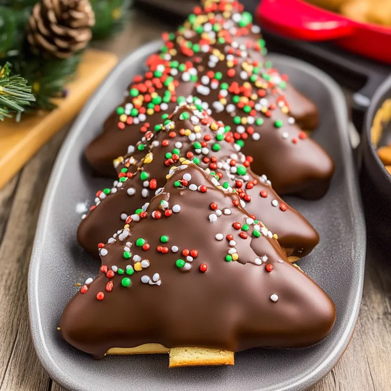 MILLIONAIRE SHORTBREAD CHRISTMAS TREES