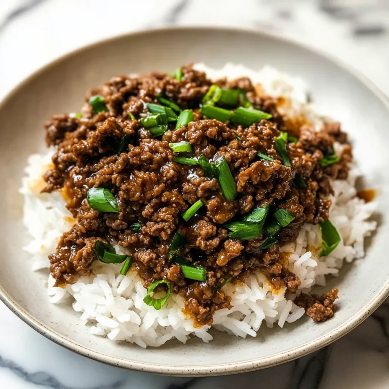 MONGOLIAN GROUND BEEF