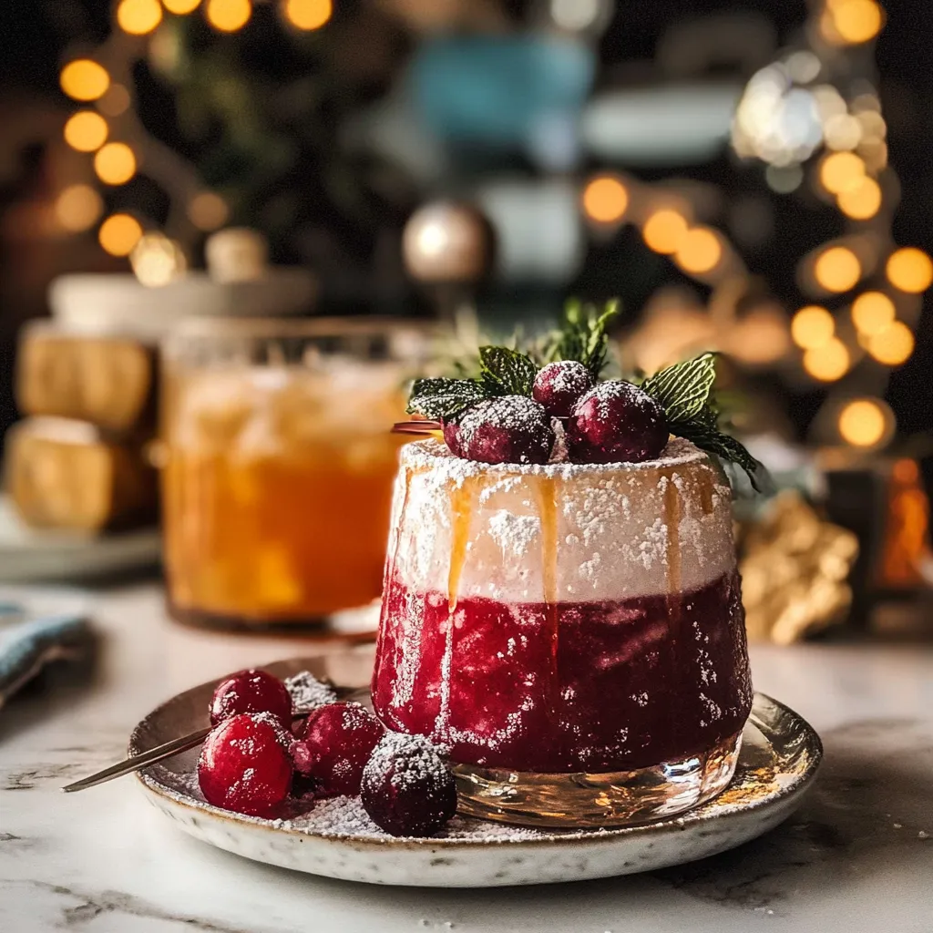 our most festive drinks/mocktails