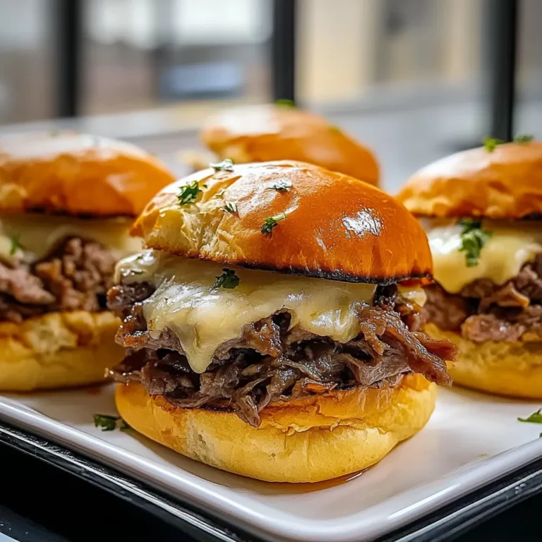 Philly Cheesesteak Sliders: A Bite-Sized Delight