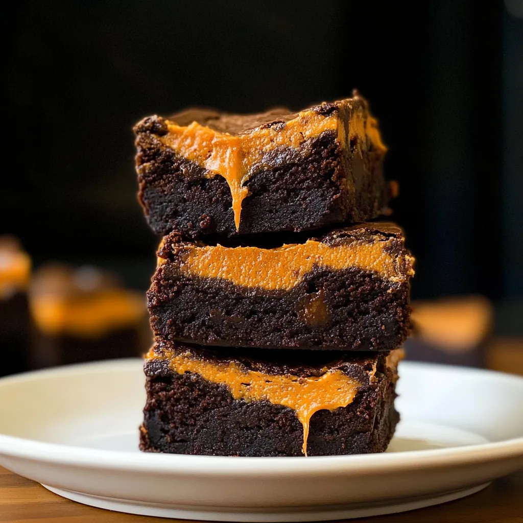 Pumpkin Brownies