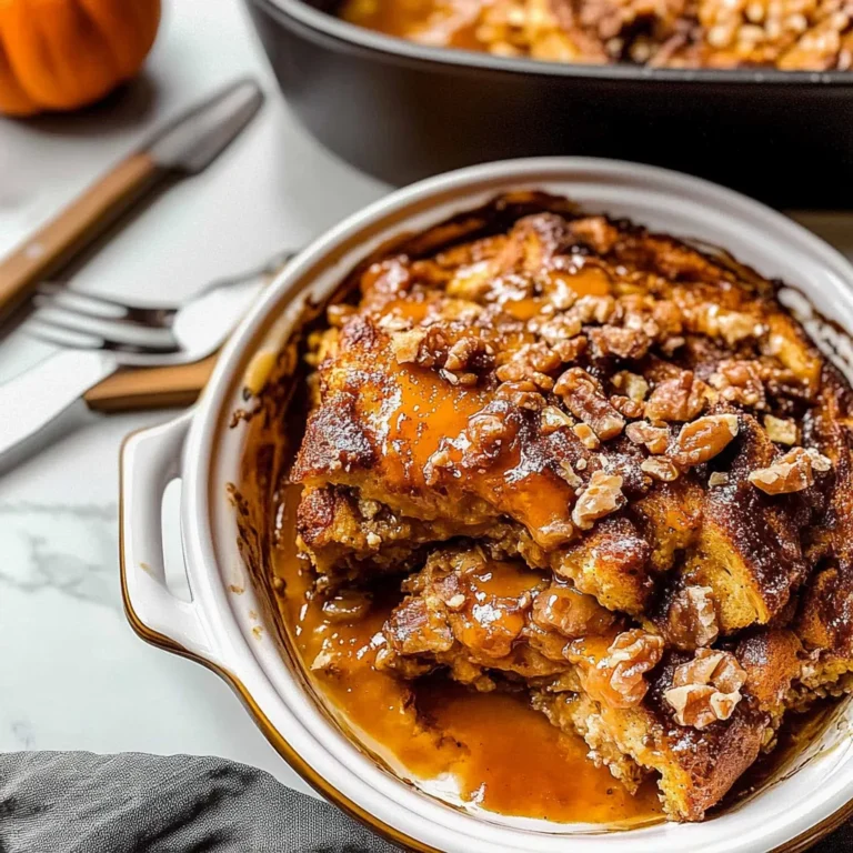 Pumpkin French Toast Casserole