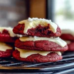 Red Velvet Cheesecake Cookies