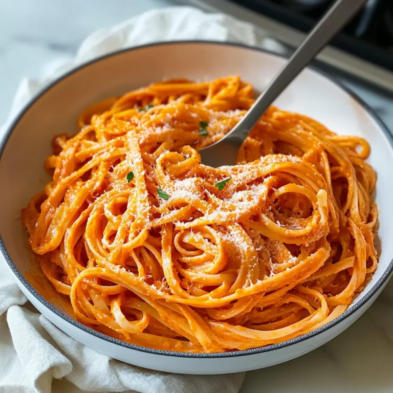 Roasted Red Pepper Pasta