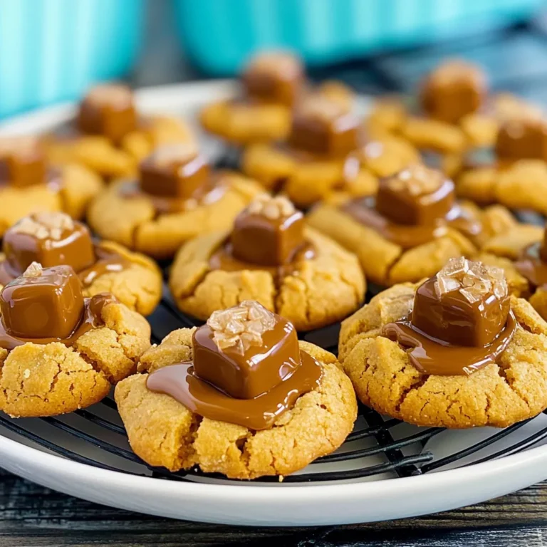 Rolo Blossom Cookies