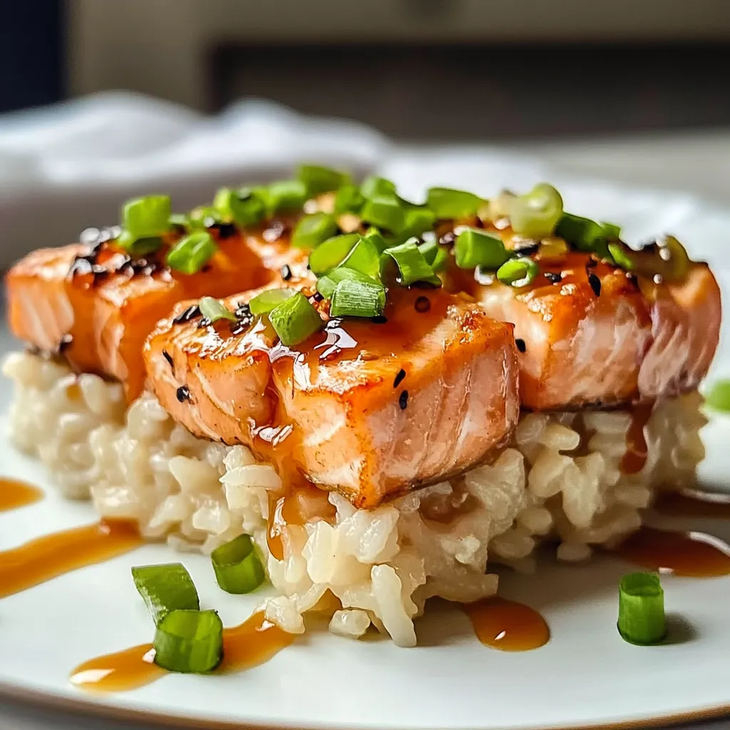 SALMON CRISPY RICE