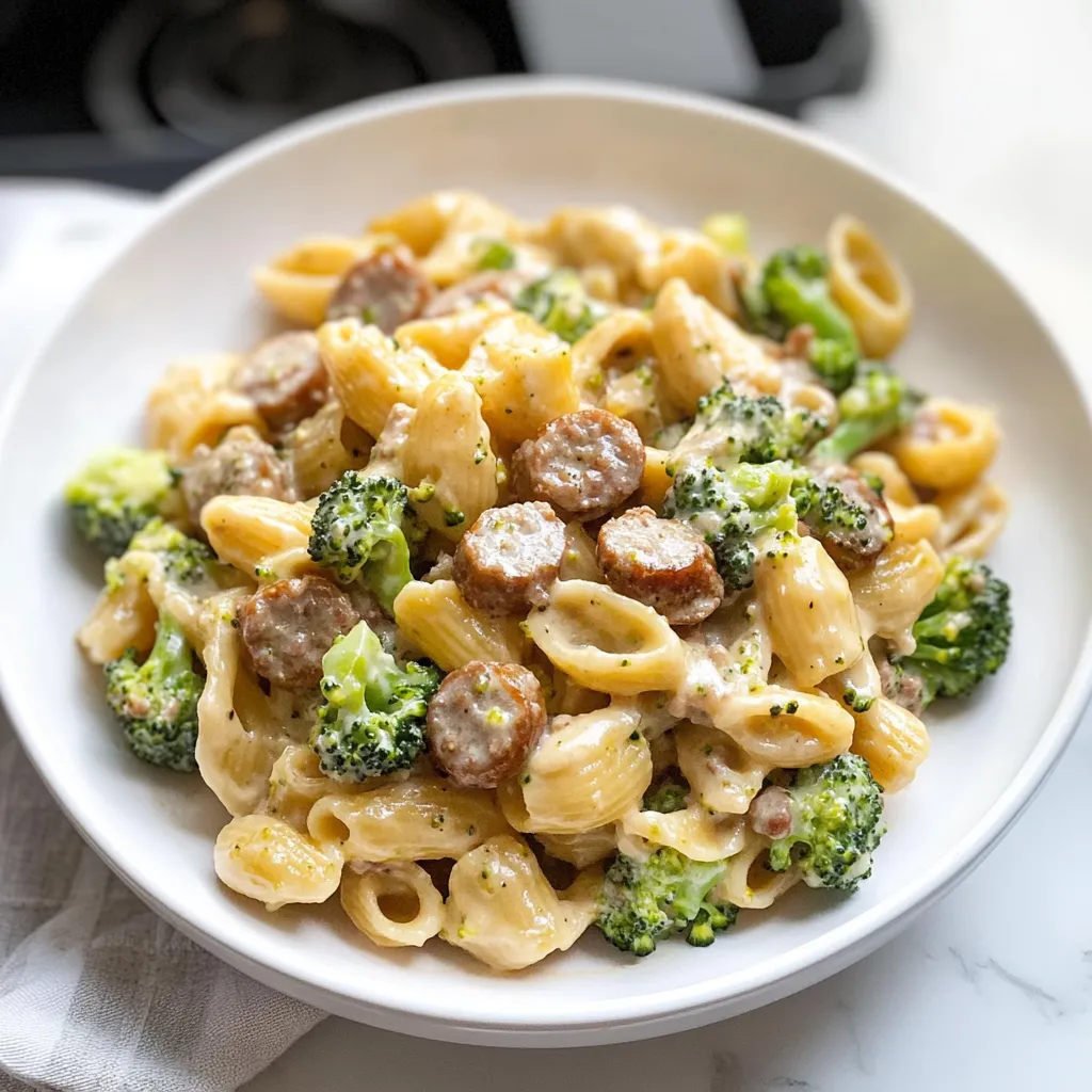 Sausage and Broccoli Pasta