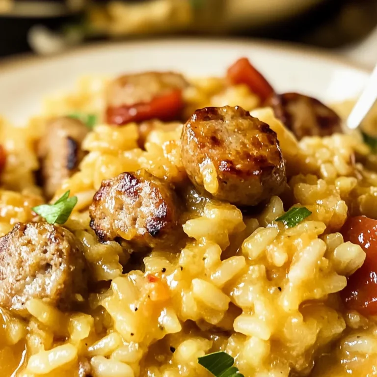 Sausage and Rice - One Pot!