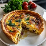 SAVORY BAKED BREAKFAST QUICHE
