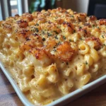 Seafood Mac & Cheese Bake