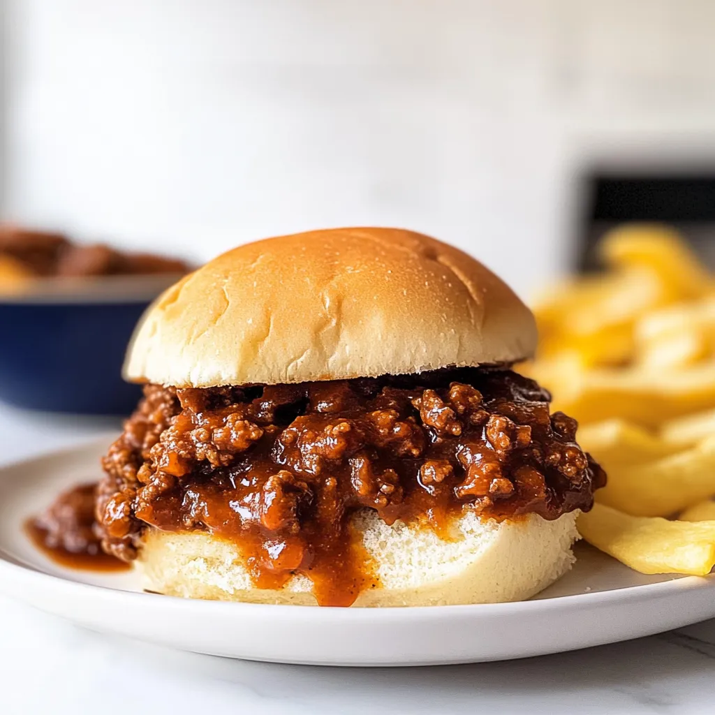 SLOPPY JOE RECIPE