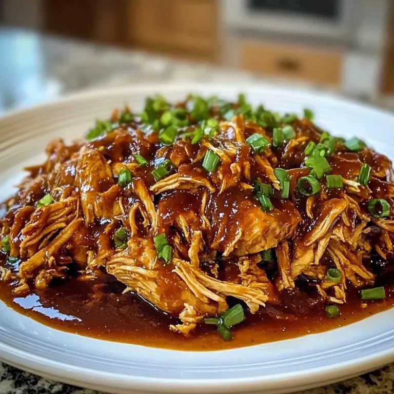 Slow Cooker BBQ Pulled Chicken