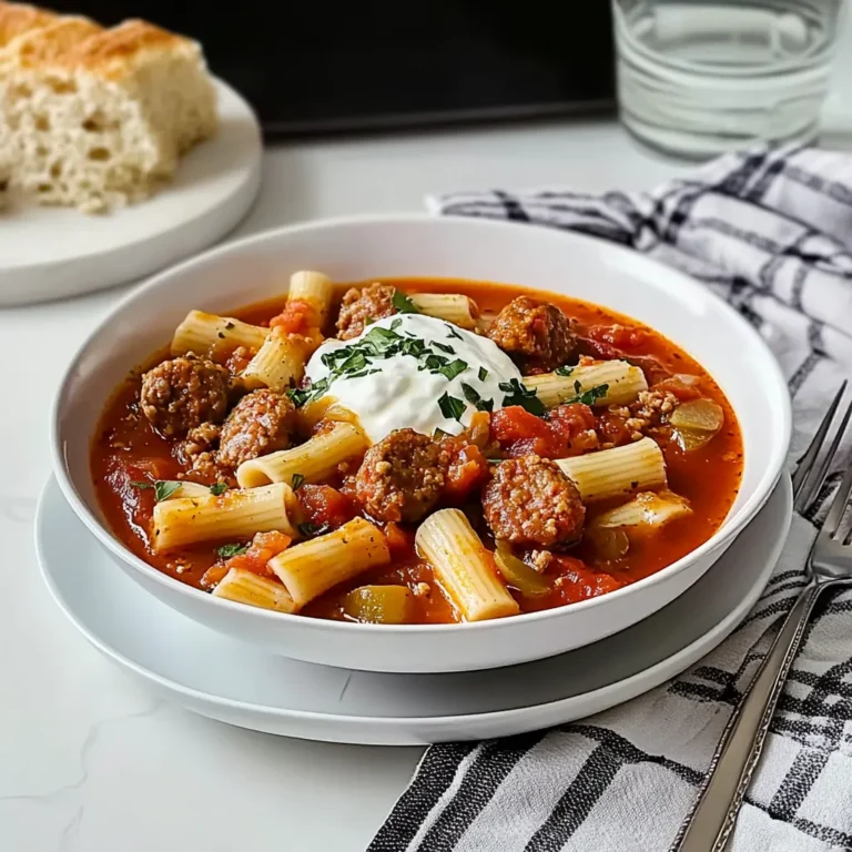 Slow Cooker Italian Sausage Soup