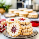 SNOWFLAKE LINZER COOKIES