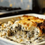 Spinach Artichoke Chicken with Cottage Cheese