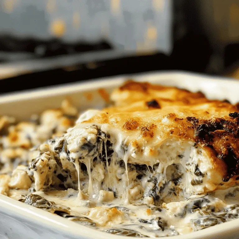 Spinach Artichoke Chicken with Cottage Cheese