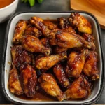 STICKY MAPLE APPLE CHICKEN WINGS