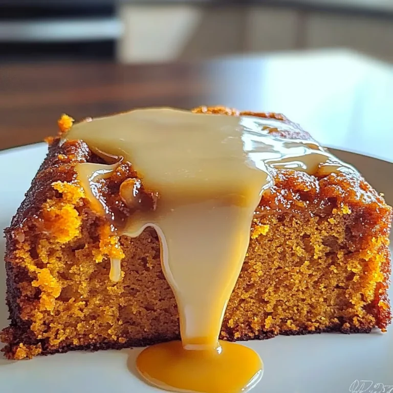 Sweet Potato Honeybun Cake