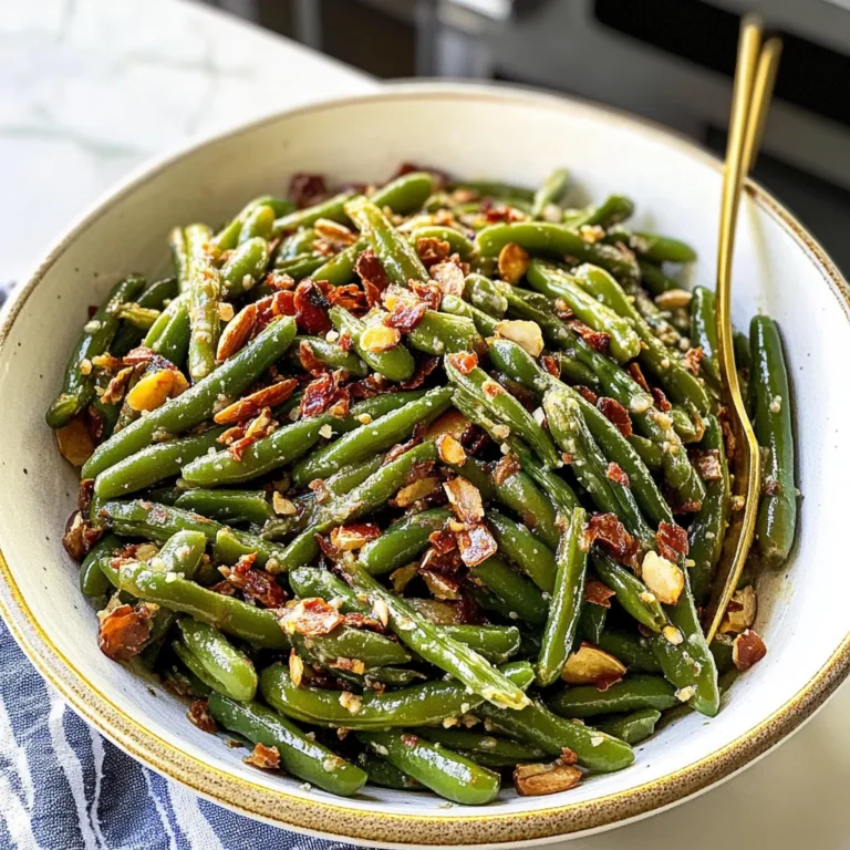 ALMOND GREEN BEANS