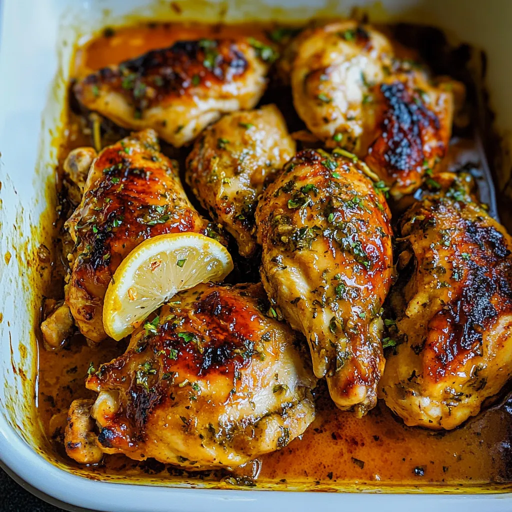 Baked Lemon Butter Chicken