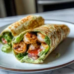 Blackened Shrimp Caesar Wrap