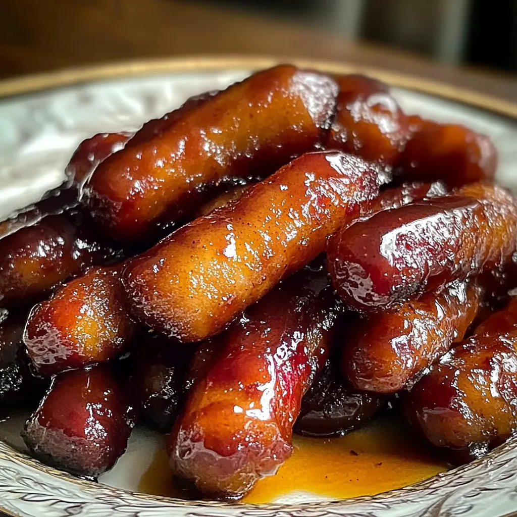 BROWN SUGAR BACON SMOKIES