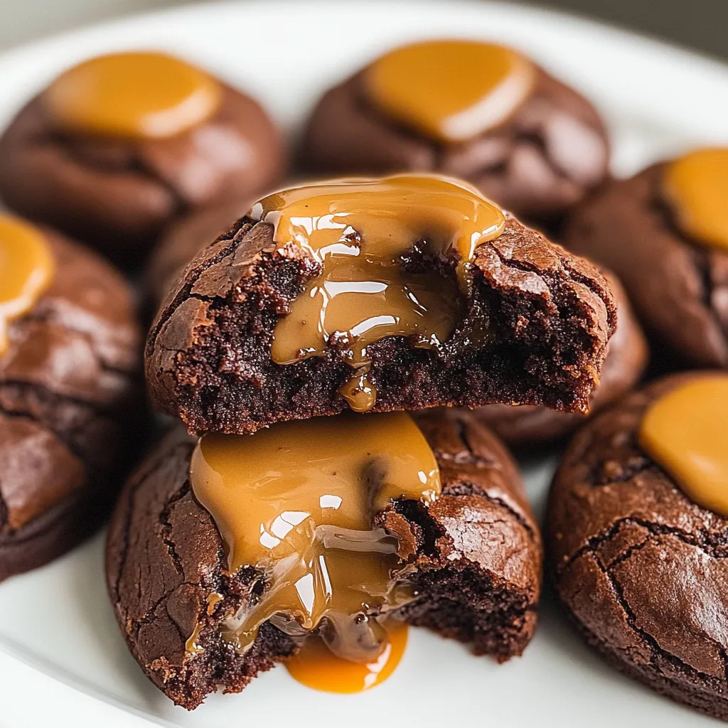 Buckeye Brownie Cookies