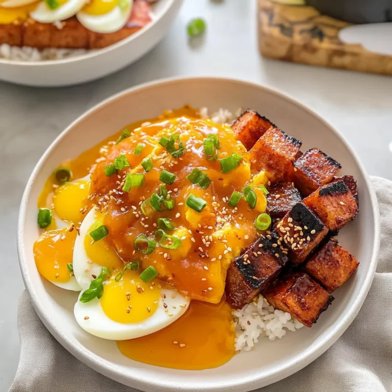 Caramelized Spam and Eggs Recipe