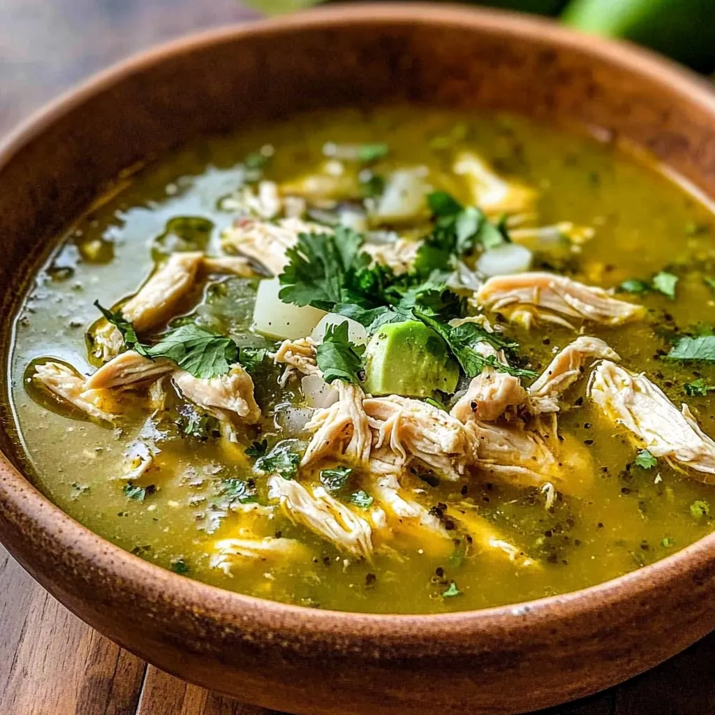 Chicken Poblano Soup: 30-Minute Cozy Dinner Magic - Easy Weeknight Comfort Food Recipe