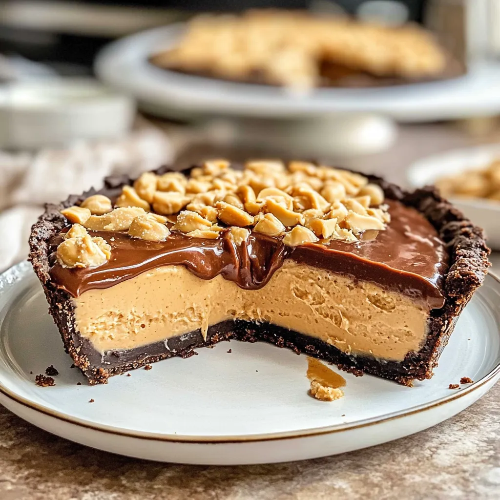 Chocolate Peanut Butter Pie