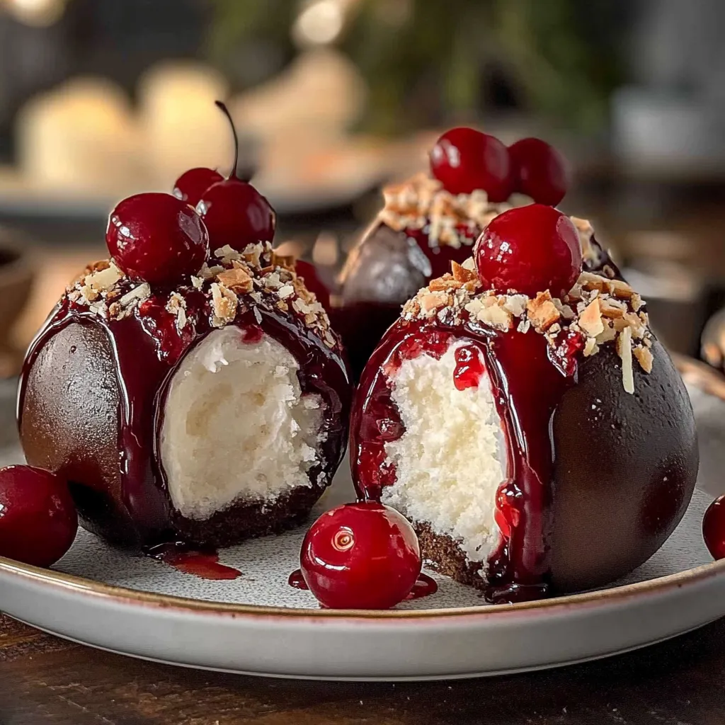 Christmas Cherry Bombs - Easy Holiday Party Dessert Recipe