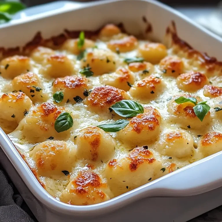 Creamy Baked Gnocchi