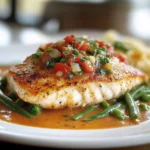 Creamy Creole Red Snapper
