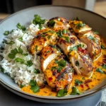 CREAMY PERI-PERI CHICKEN WITH RICE