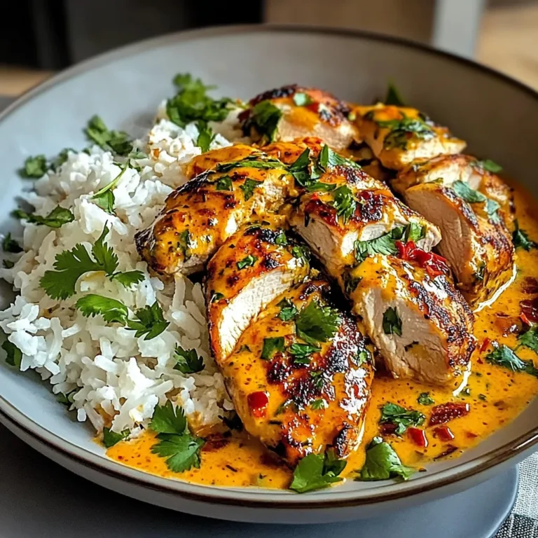 CREAMY PERI-PERI CHICKEN WITH RICE